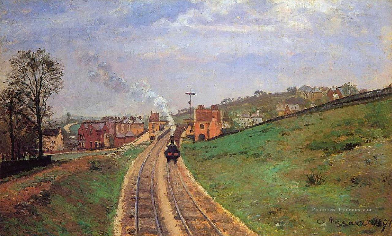 seigneurie de la gare de dulwich 1871 Camille Pissarro Peintures à l'huile